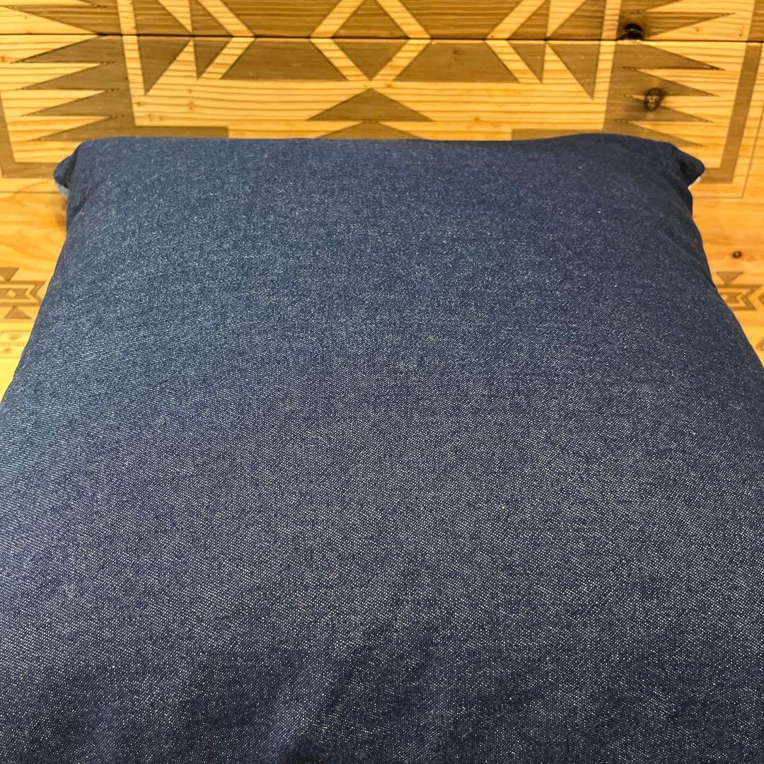 ピノページ ペンドルトン クッションカバー リメイク タオル 新品 デニム