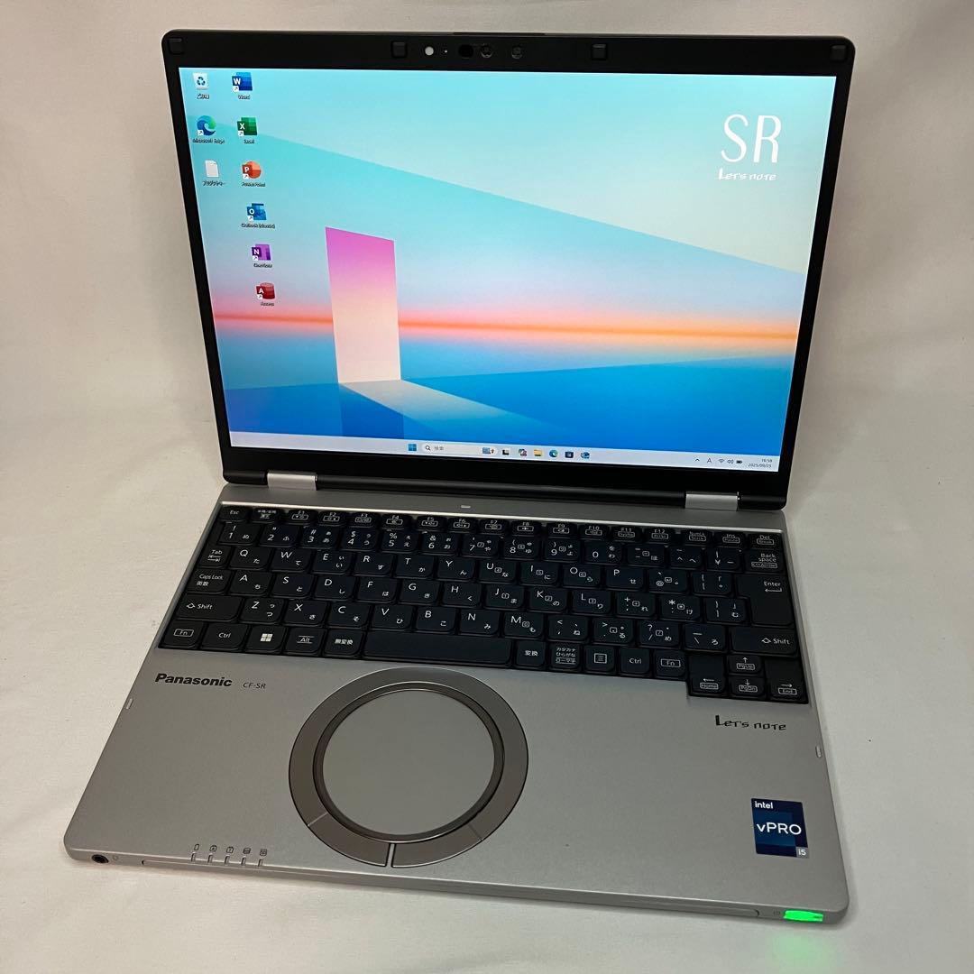 美品 Let's note SR4 13世代 i5 16GB 256G オフィス
