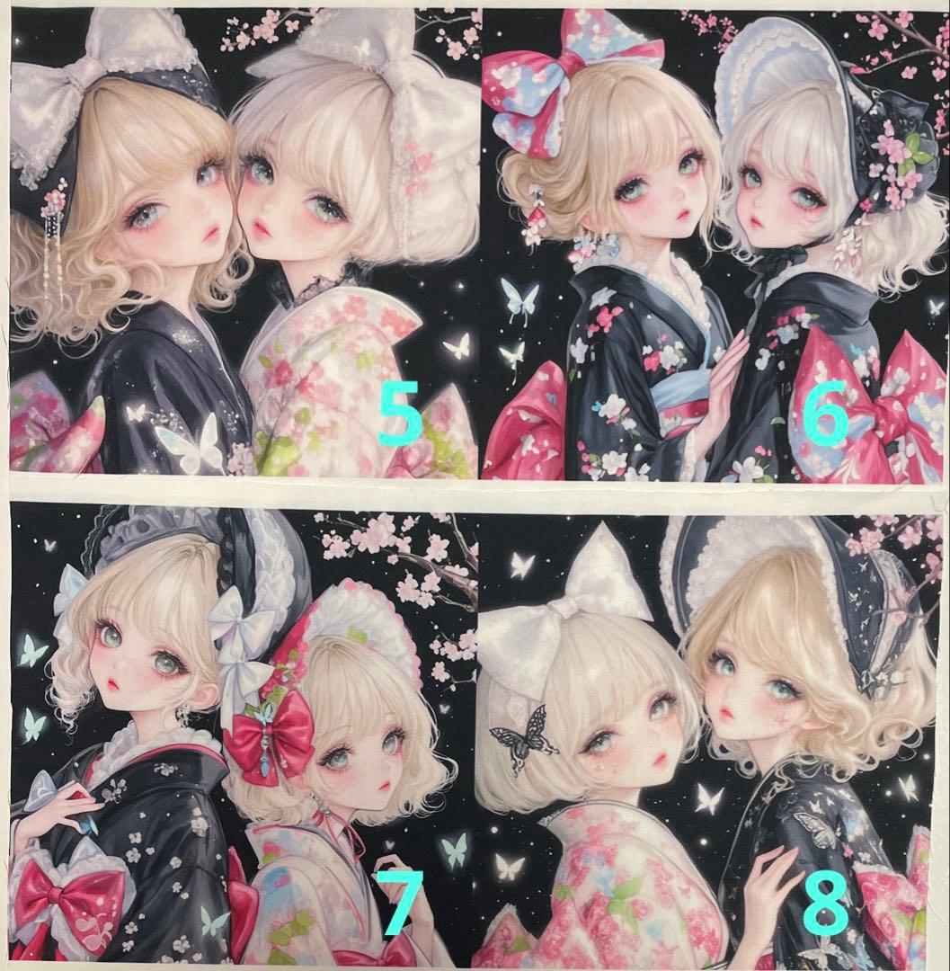 フラットポーチ☆ハンカチ☆ハンドメイド☆オーダーページ【103】