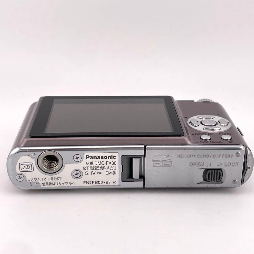 実写美⭕️良品【動作確認済み】Panasonic LUMIX DMC-FX30