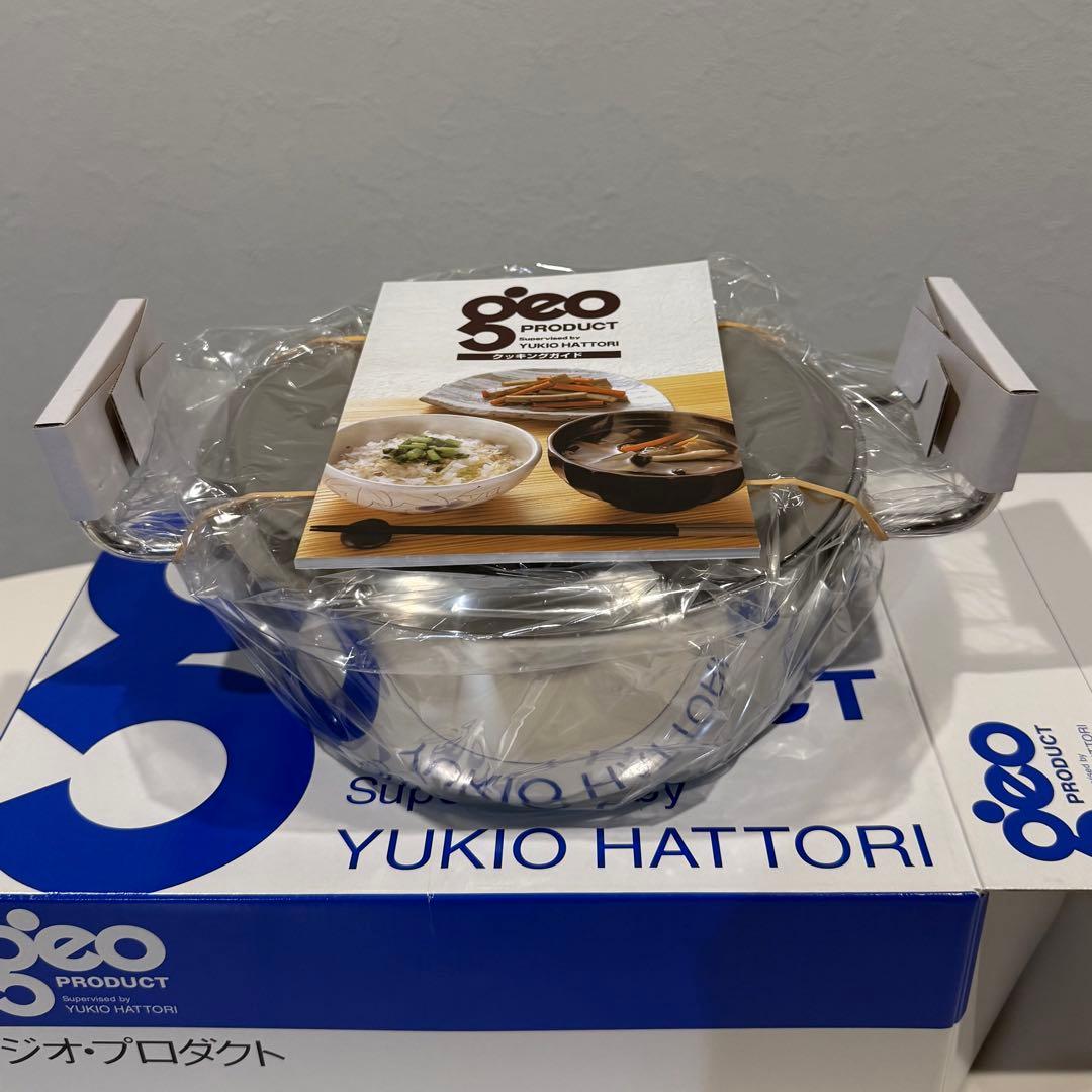 新品 geo PRODUCT 両手鍋 20cm GEO-20T