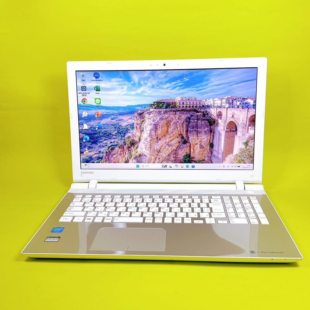 オフィス2021⭐️16GB SSD win11⭐️爆速ノートパソコン カメラ薄型