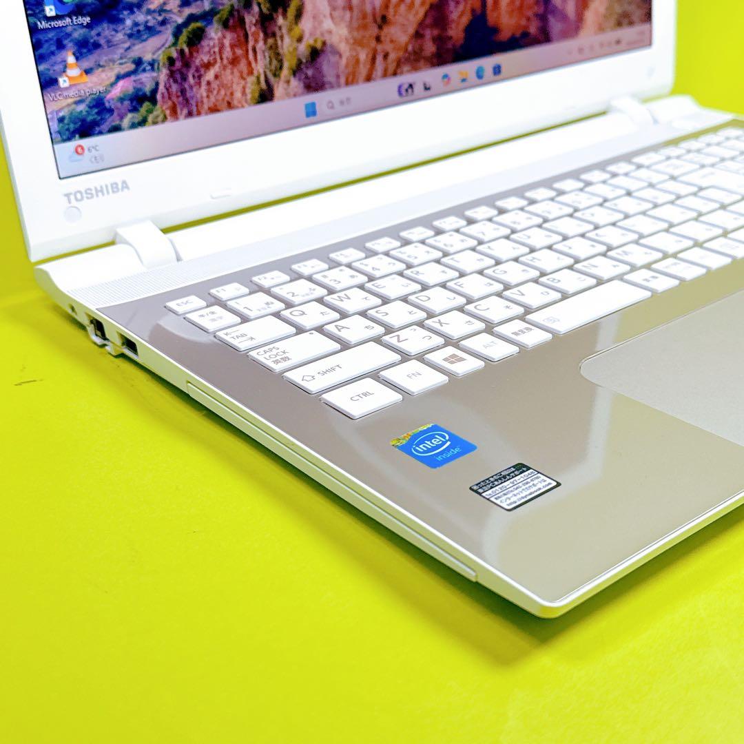 オフィス2021⭐️16GB SSD win11⭐️爆速ノートパソコン カメラ薄型