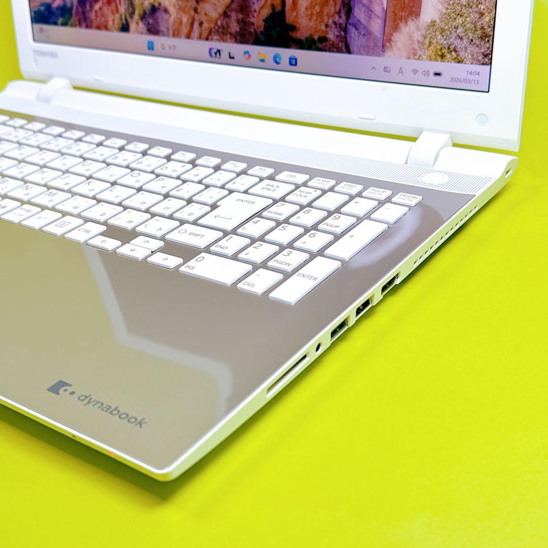 オフィス2021⭐️16GB SSD win11⭐️爆速ノートパソコン カメラ薄型