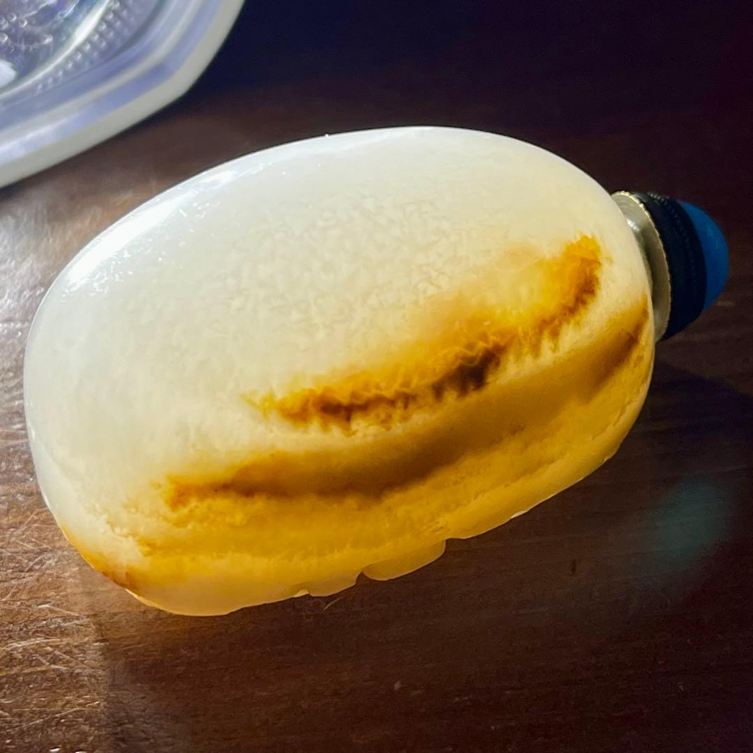 美品 和田玉 白玉 鼻煙壺 嗅ぎタバコ 彫刻 龍 軟玉 ネフライト アンティーク