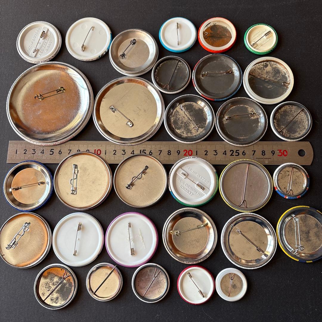 d*s様 ヴィンテージ缶バッジ／USA・UK／VINTAGE