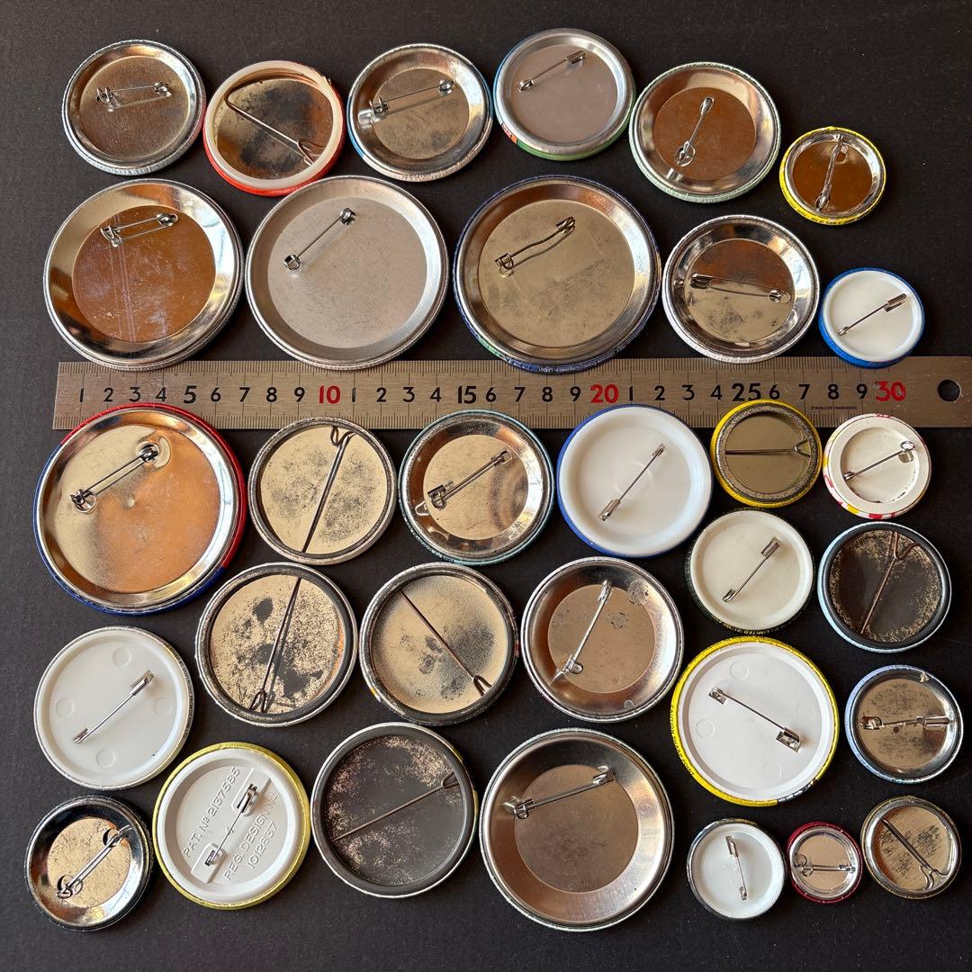 d*s様 ヴィンテージ缶バッジ／USA・UK／VINTAGE