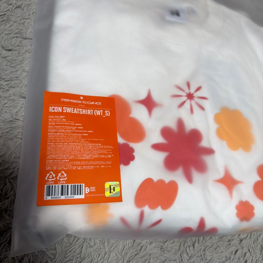 アイドル BTS PERMISSION TO DANCE ICON SWEATSHIRT