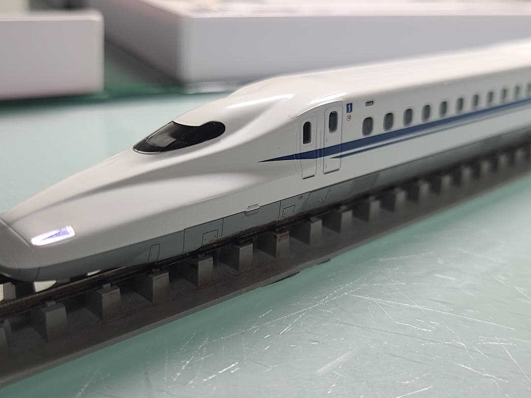 KATO N700系のぞみ　基本セット+増結セット8両編成