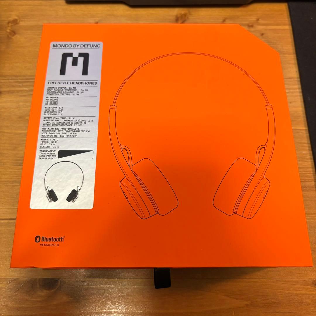 ヘッドホン Mondo by Defunc Freestyle Headphones