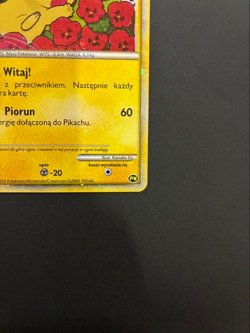 ポケモンカード ピカチュウ ワールド ポーランド PW