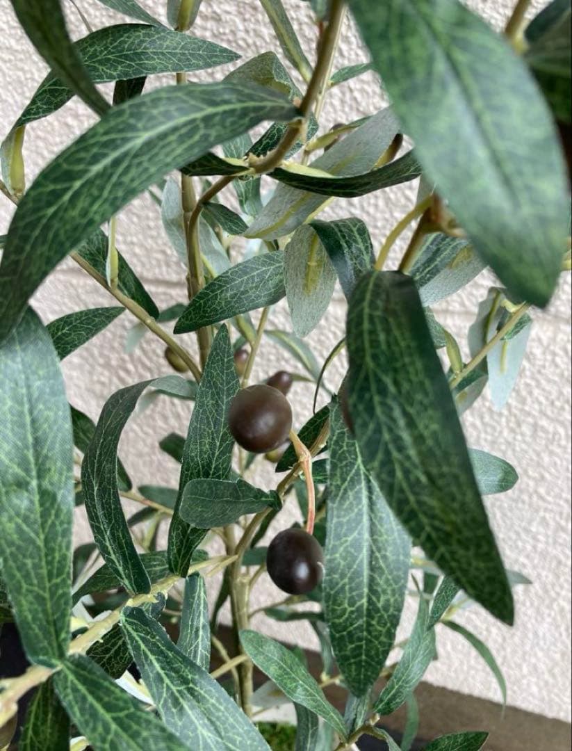 光触媒　人工観葉植物　ウォールグリーン　フェイクグリーン　オリーブ100s