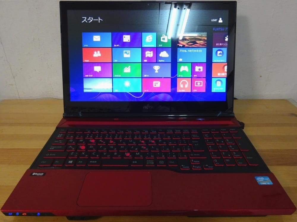 富士通 ノートパソコン LIFEBOOK AH56/K/中古特価良品