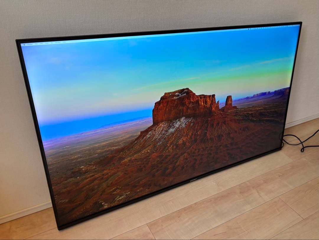 JAPANNEXT 55インチ4Kモニター 美品 JN-IPS5503TUHDR