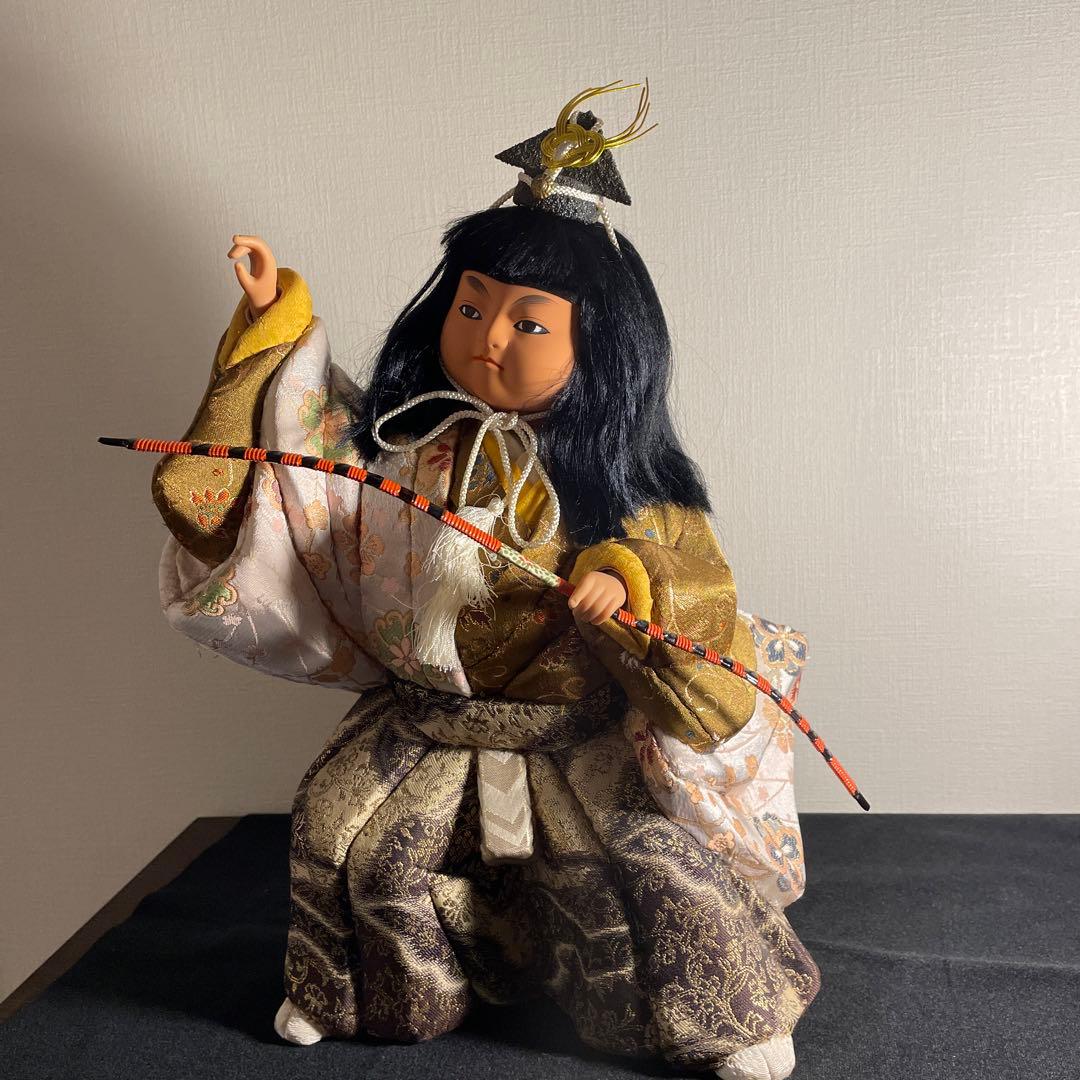 日本人形（木目込み人形）30cm
