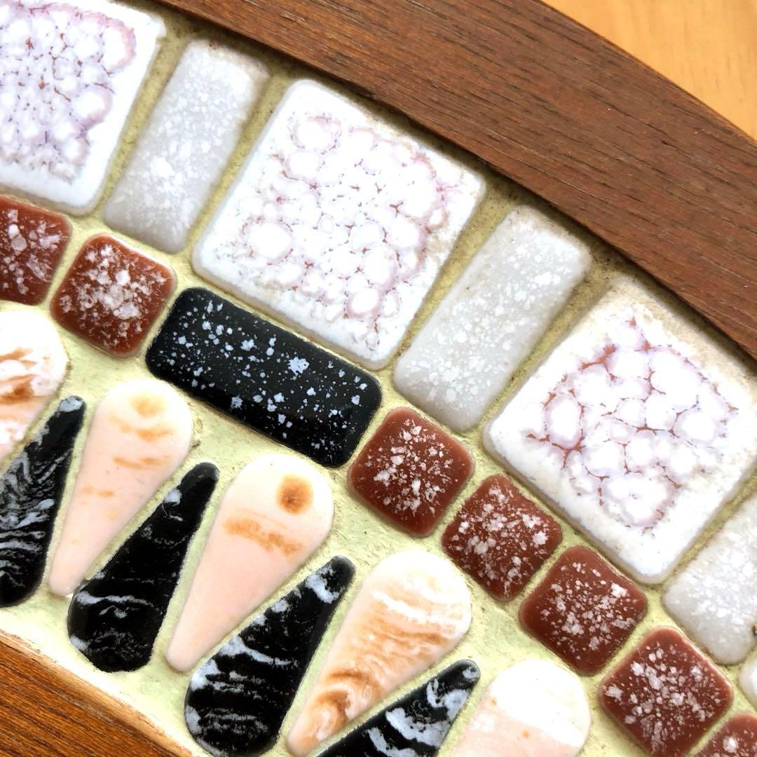 飾り物　モザイクアートタイル装飾洋風敷板44.5cm