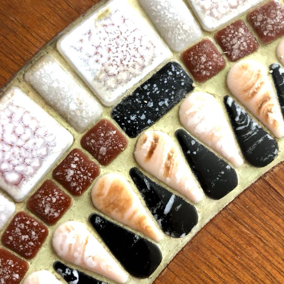 飾り物　モザイクアートタイル装飾洋風敷板44.5cm
