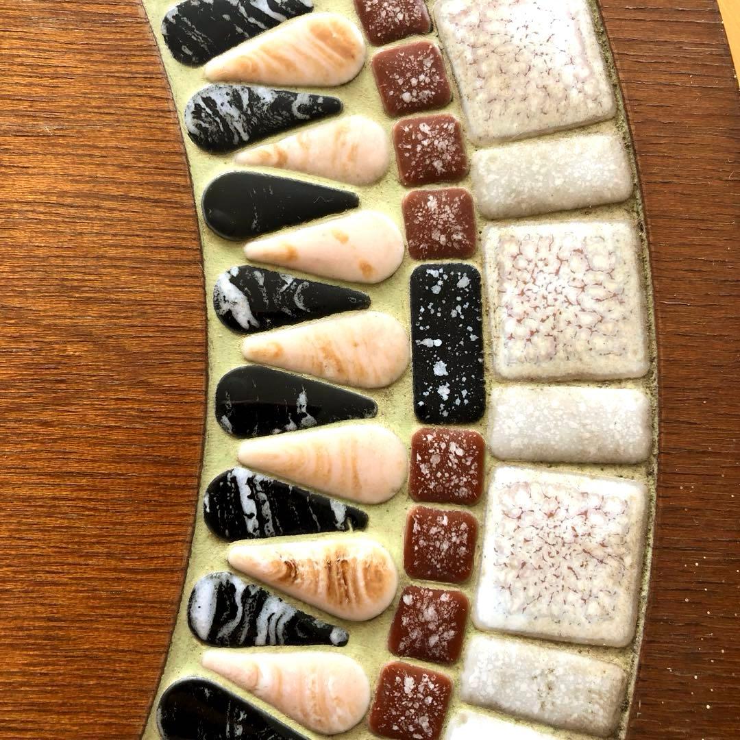 飾り物　モザイクアートタイル装飾洋風敷板44.5cm