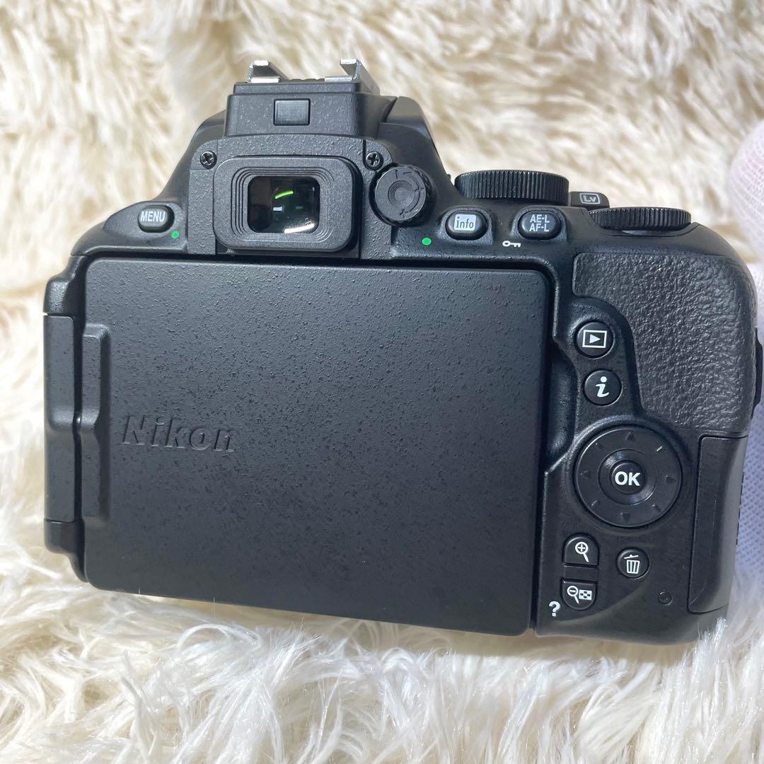 【美品】Nikon ニコンD5600 ダブルズームキット 一眼レフ　即購入可能