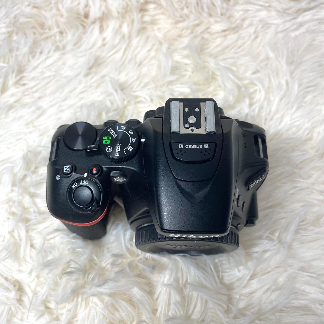 【美品】Nikon ニコンD5600 ダブルズームキット 一眼レフ　即購入可能