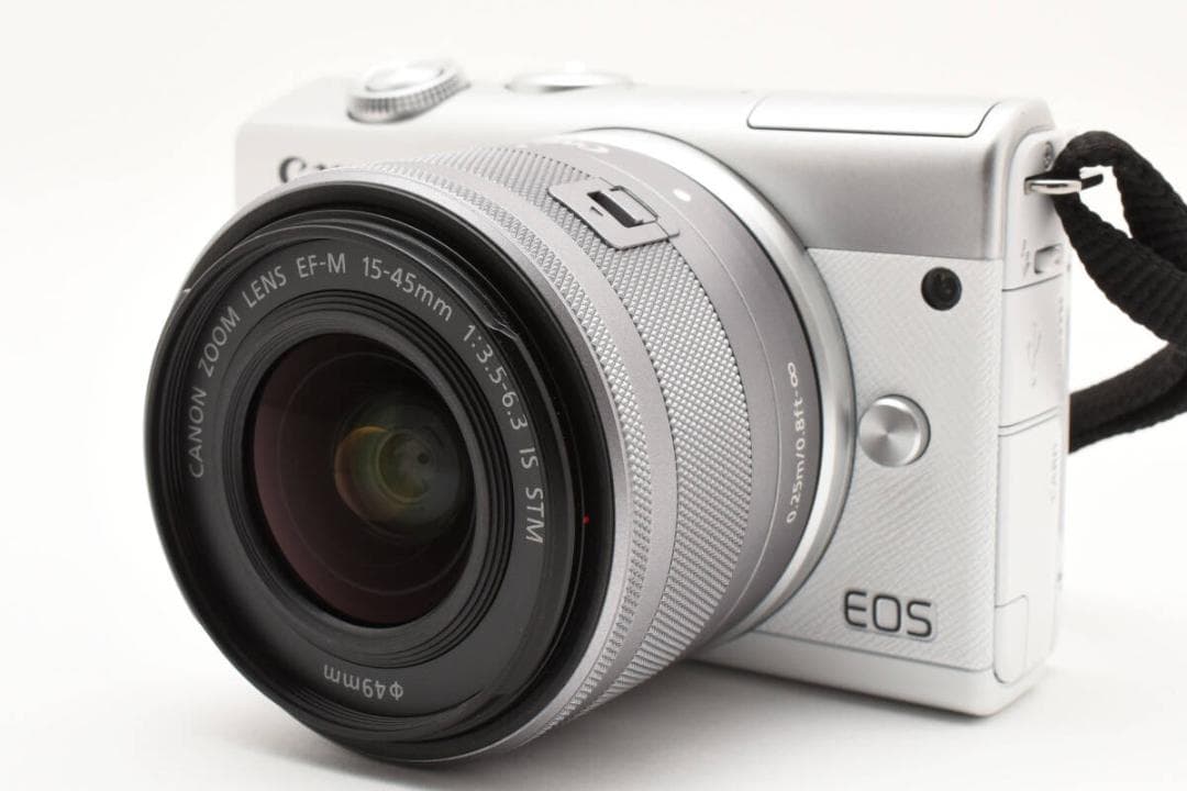 ★高性能なミラーレス★ Canon EOS M200 レンズキット キャノン
