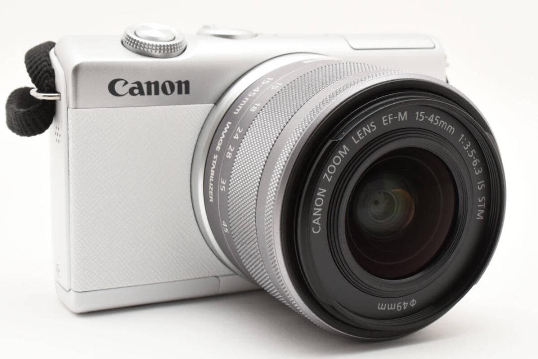 ★高性能なミラーレス★ Canon EOS M200 レンズキット キャノン
