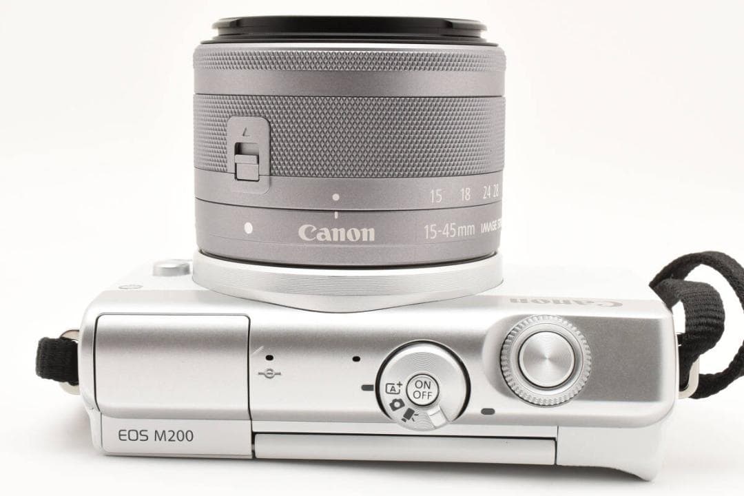 ★高性能なミラーレス★ Canon EOS M200 レンズキット キャノン