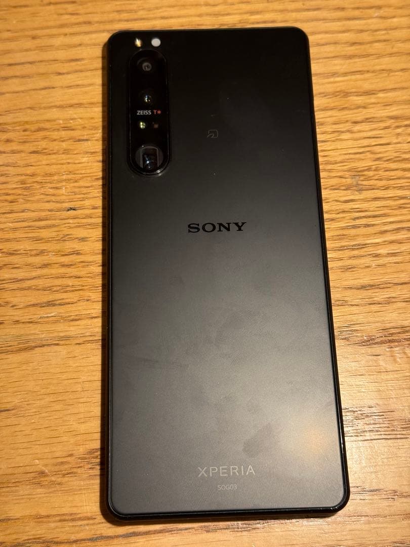 ジャンク au Xperia 1 III SOG03 ブラック SIMフリー