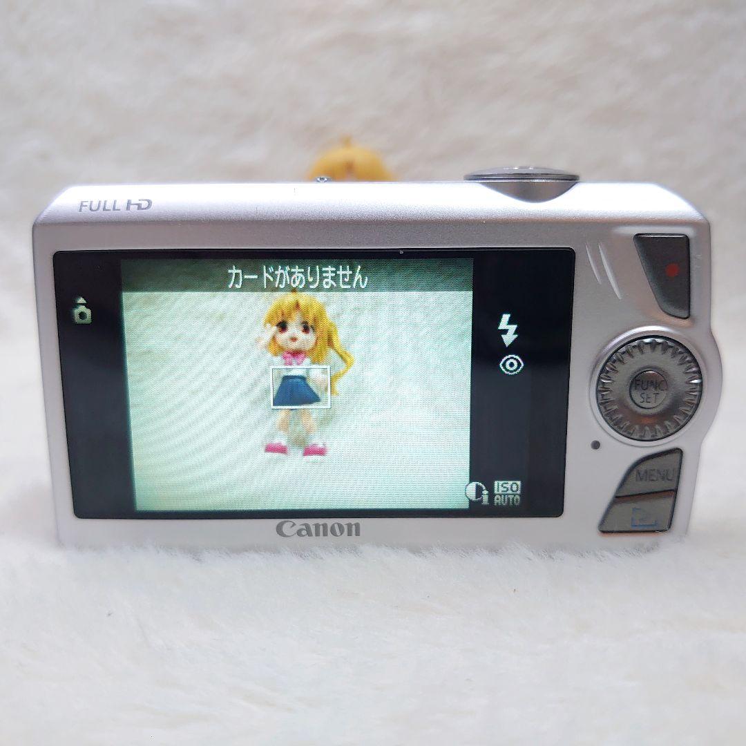 ✨動作品✨Canon IXY 50 S PC1561 シルバー デジカメ