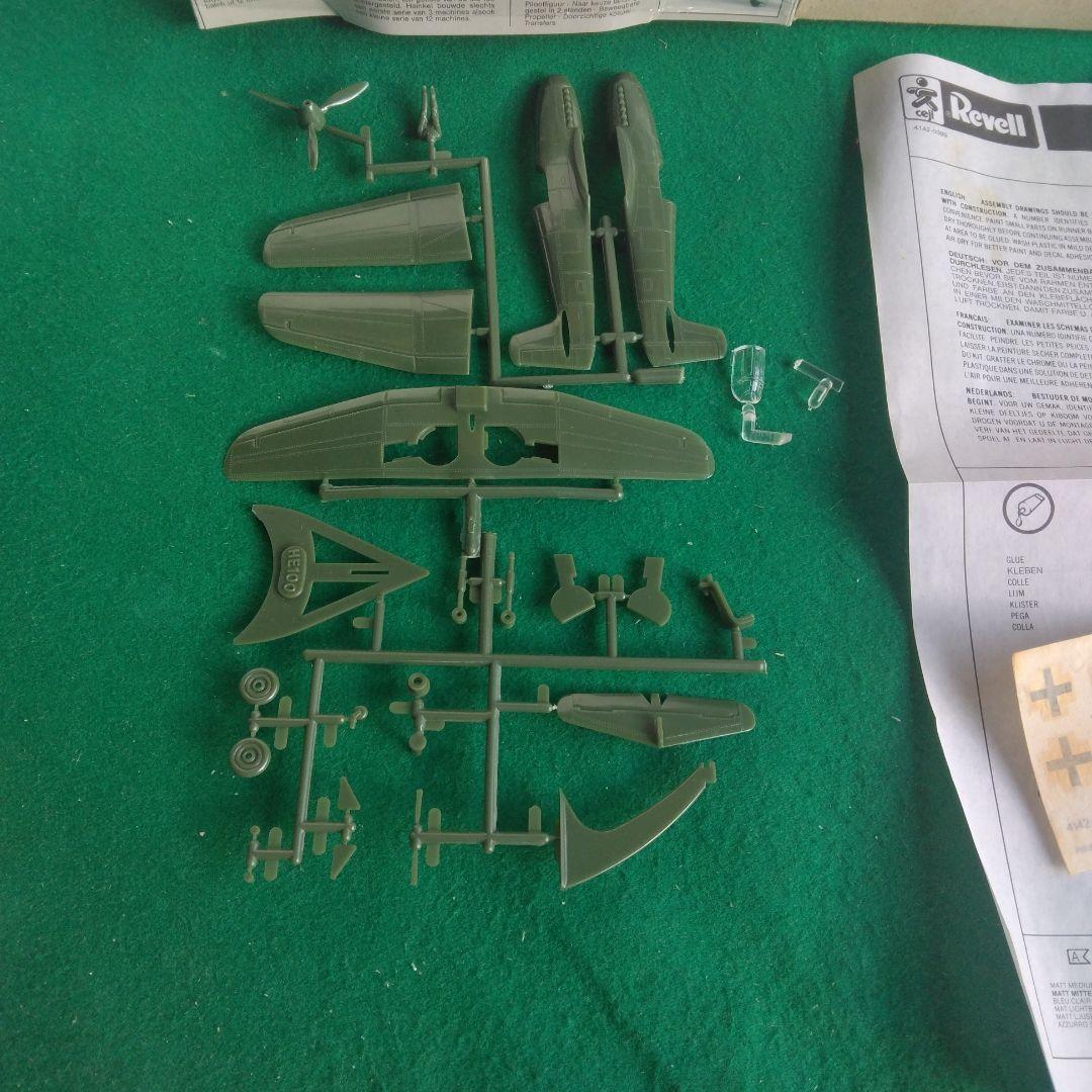 レベル、ノボ1/72 Ta152 ホーカーハンター等　5箱セット