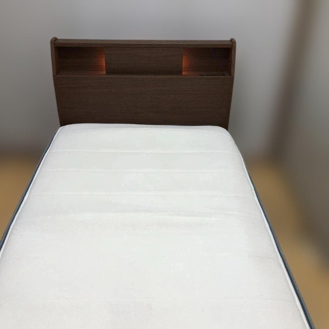 ニトリ Nスリープ　収納&コンセント シングルベッドセット 88132-1-