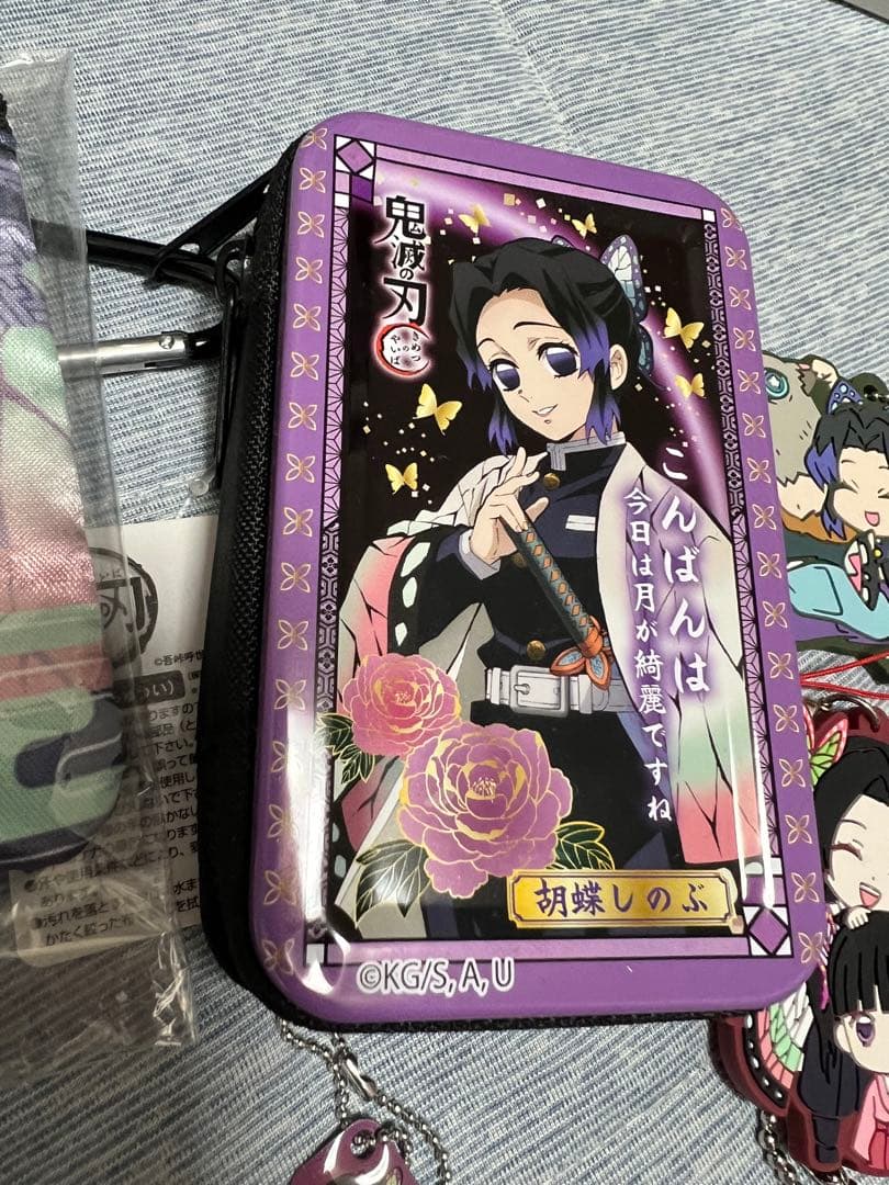 鬼滅の刃　胡蝶しのぶ＆栗花落カナヲ　キャラクターグッズセット