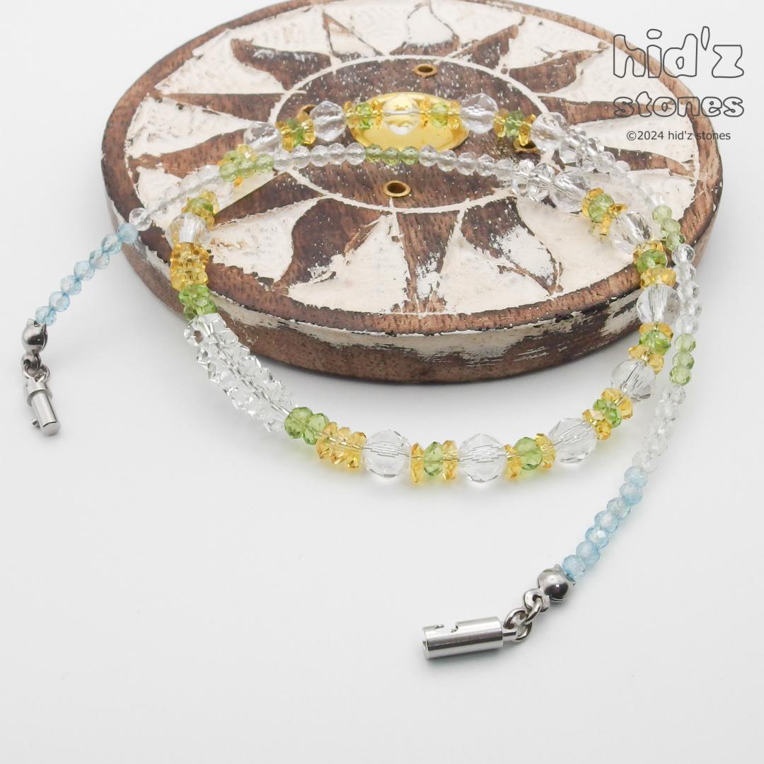 ◆一点もの天然石ネックレス:BySC-006