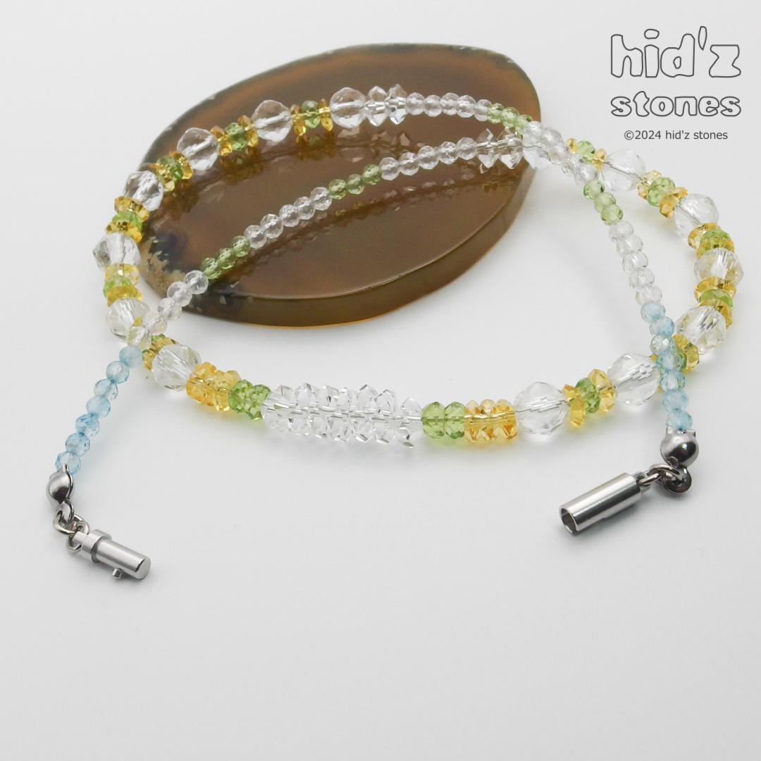 ◆一点もの天然石ネックレス:BySC-006