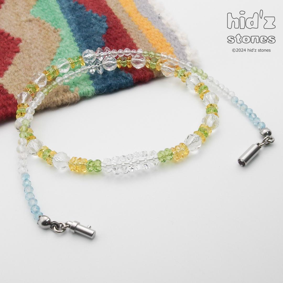 ◆一点もの天然石ネックレス:BySC-006