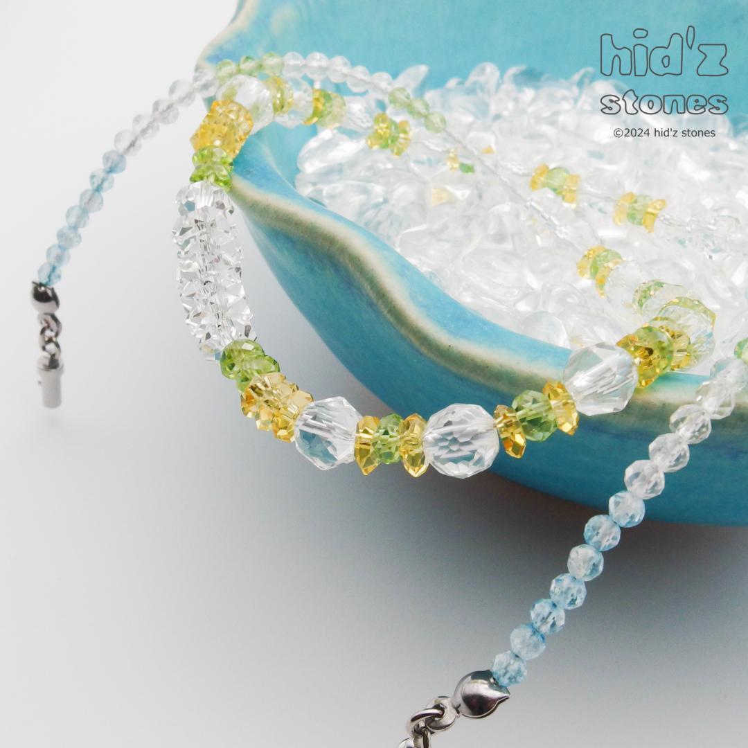 ◆一点もの天然石ネックレス:BySC-006