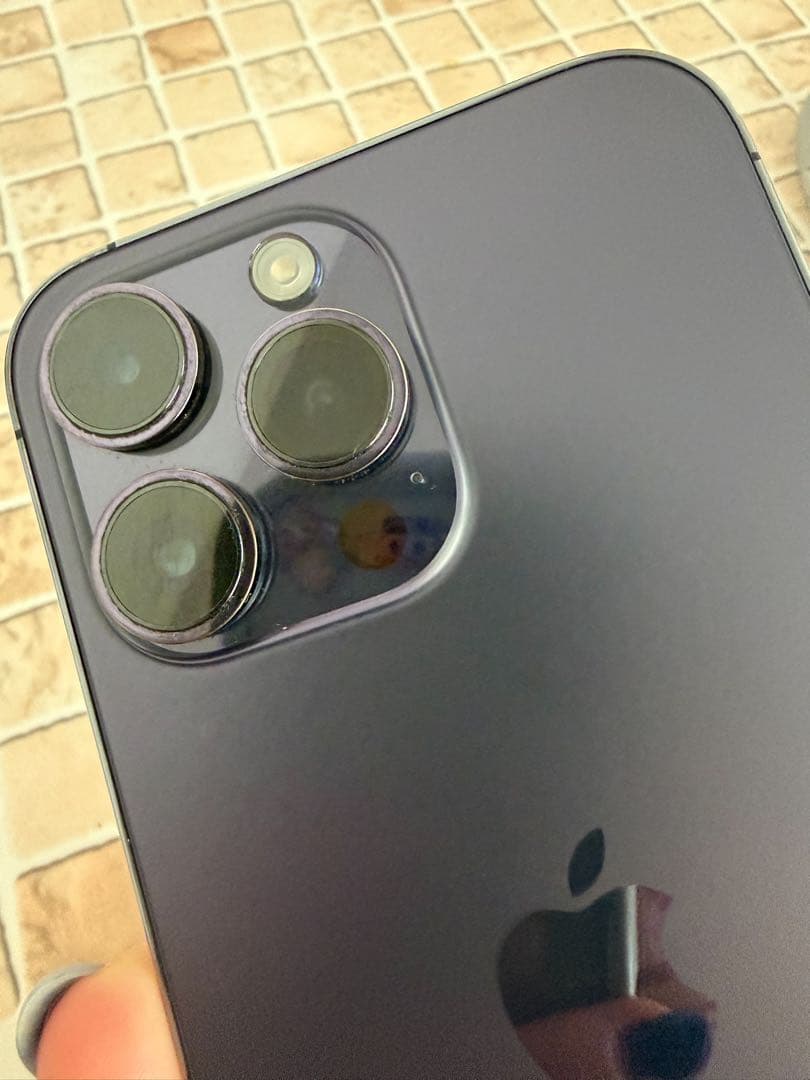美品Apple iPhone 14 Pro MAX256GB ディープパープル