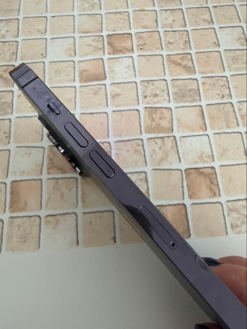 美品Apple iPhone 14 Pro MAX256GB ディープパープル