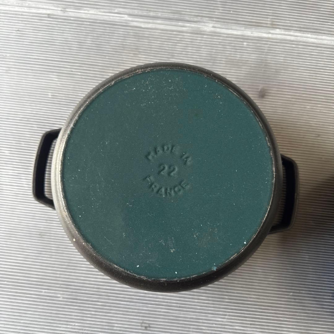 STAUB LA COCOTTE 鍋 22cm 現状品