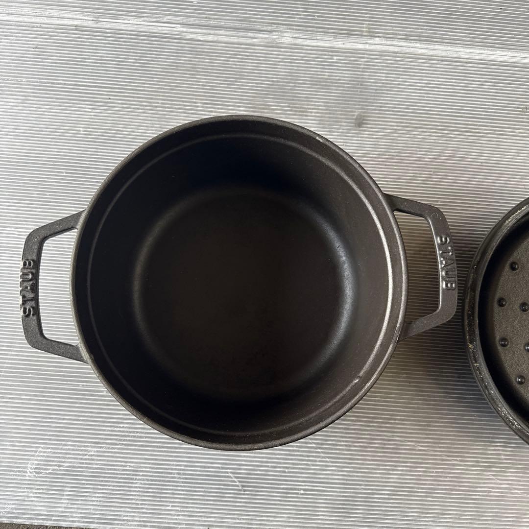 STAUB LA COCOTTE 鍋 22cm 現状品