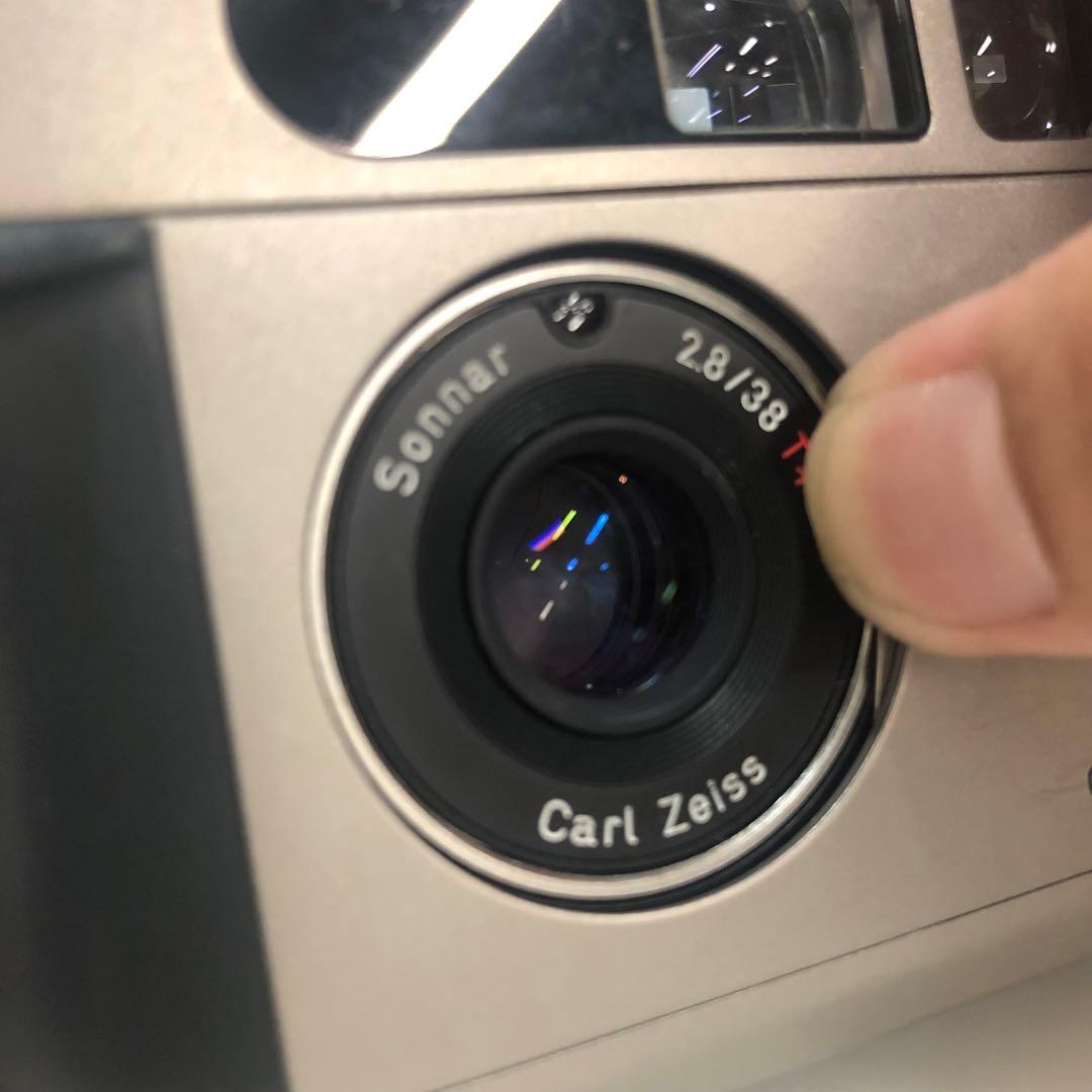 【ジャンク】コンタックス Contax T2 チタンクローム フィルムカメラ