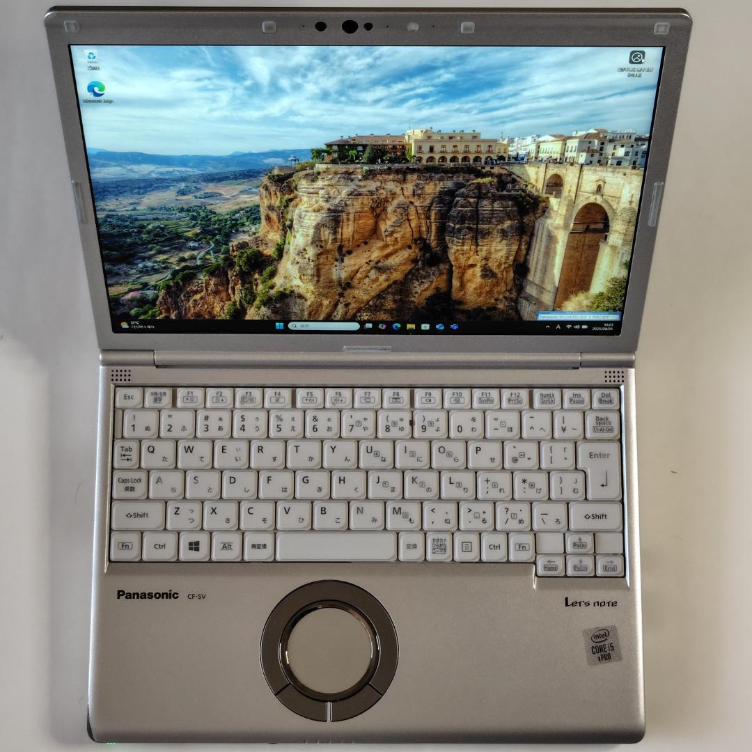 【軽量堅固】Panasonic レッツノート SV9RDLVS 345