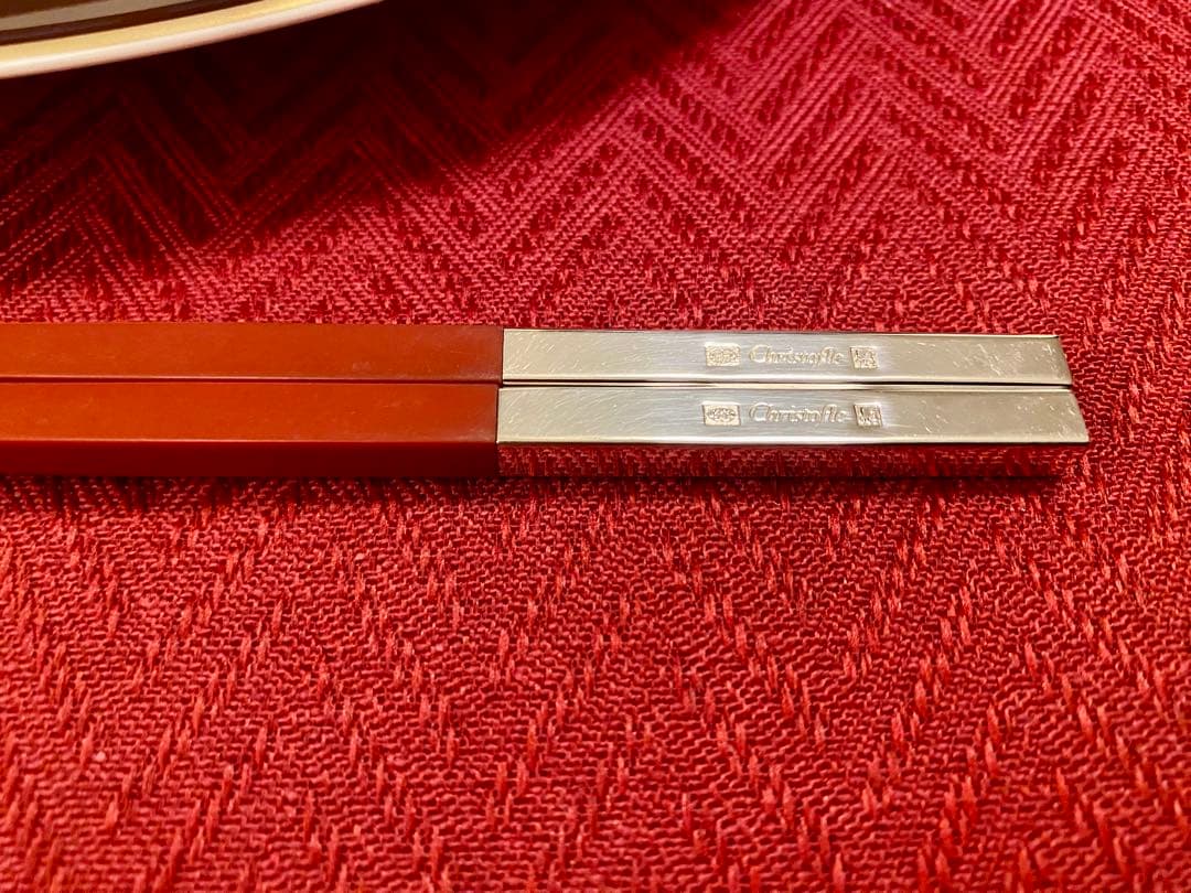 【メイさま専用商品】クリストフル ユニ 2膳セット