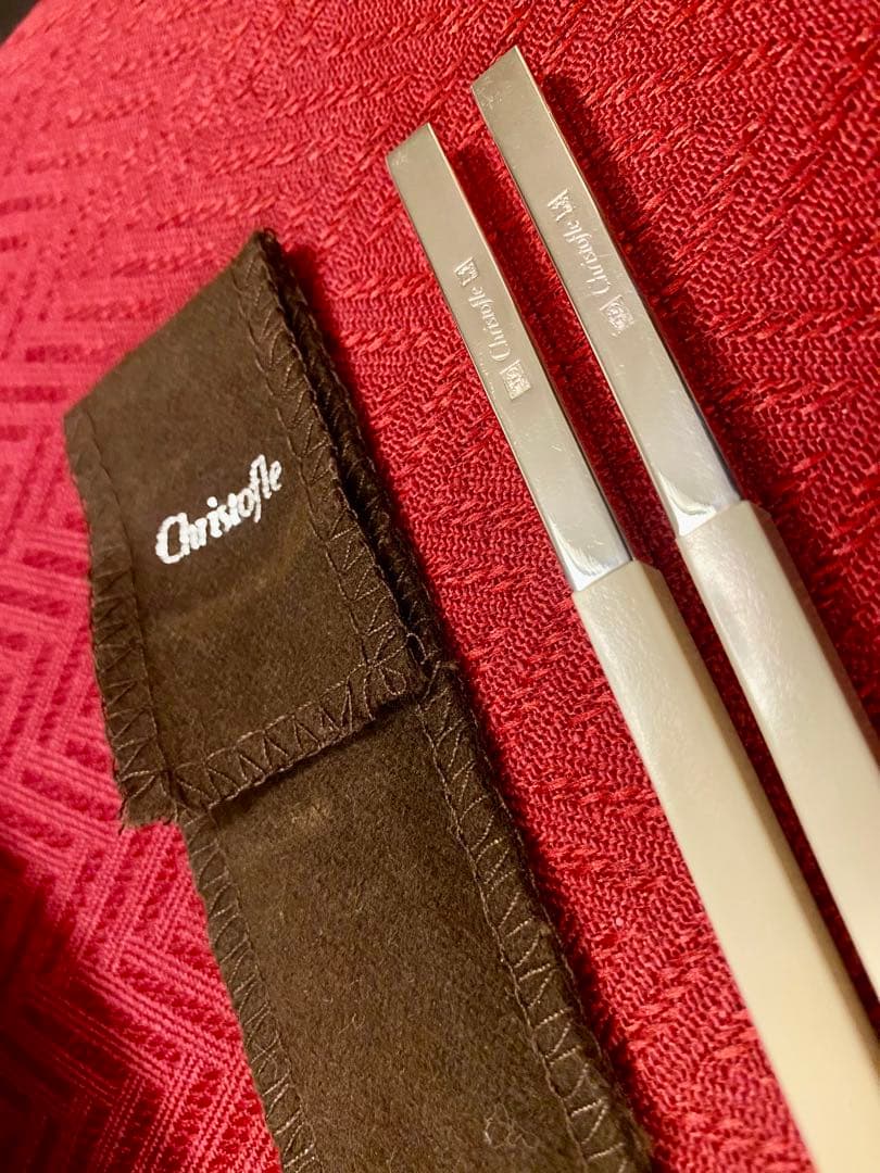 【メイさま専用商品】クリストフル ユニ 2膳セット