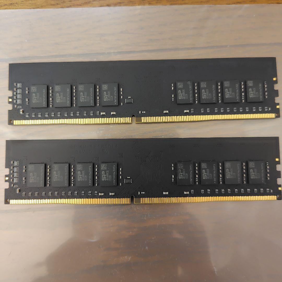 SP DDR4 デスクトップ用メモリ 64GB（32GB×2）3200MHz