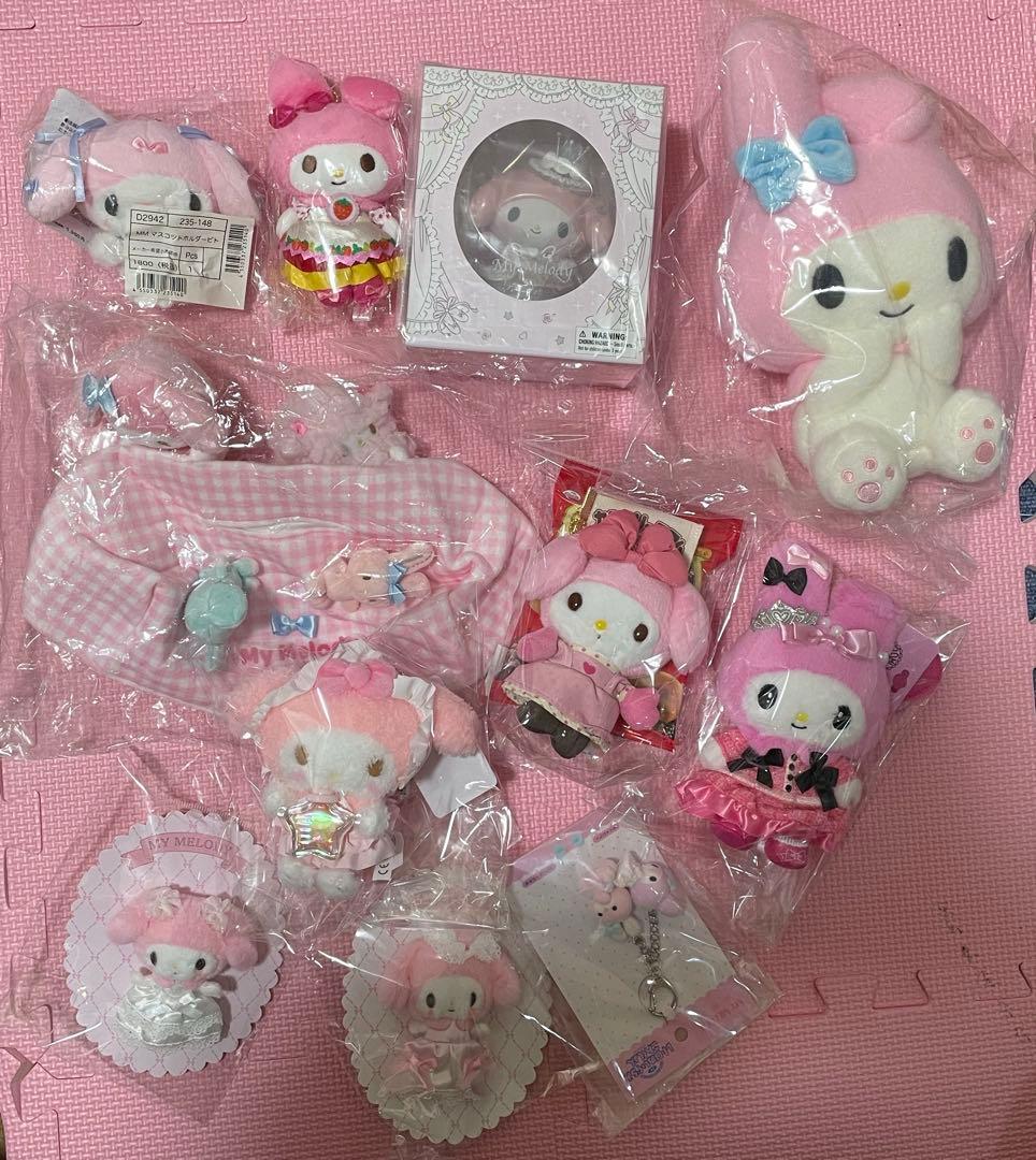 サンリオマイメロディぬいぐるみマスコットまとめ売り