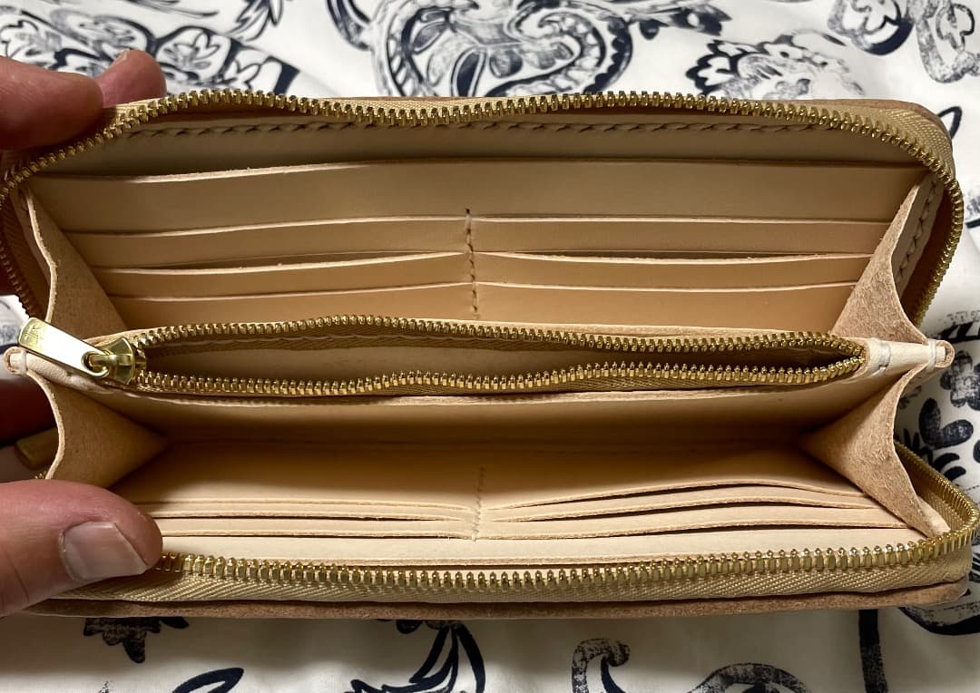 オックスフォードさん専用 極厚ラウンドファスナー長財布／エクセラ仕様