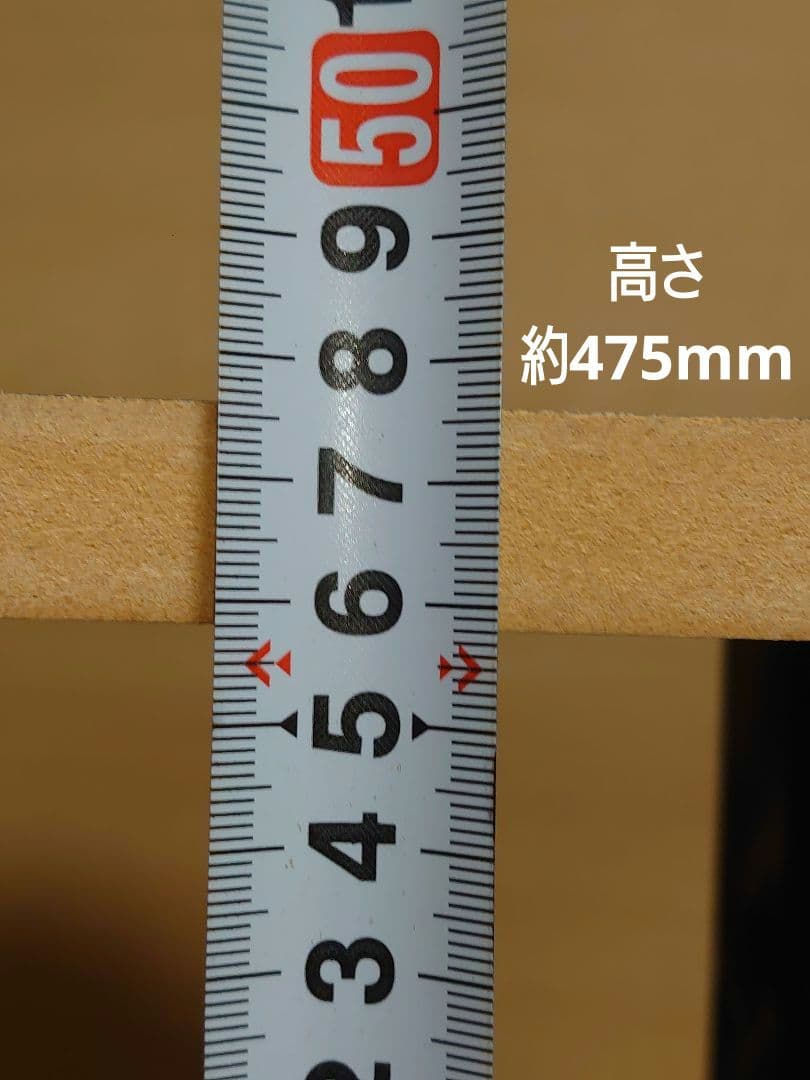 【累積219台目】パチスロを置く台・1台用シンプルスタンド★超コンパクト型④黒色