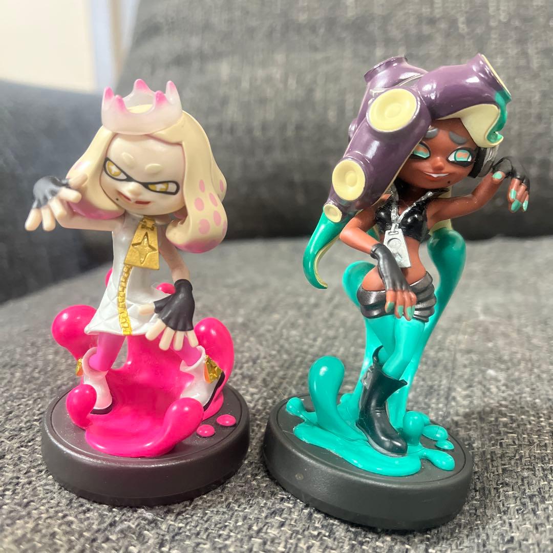 美品　スプラトゥーン amiibo 5体セット　除菌ずみ最終値下げ