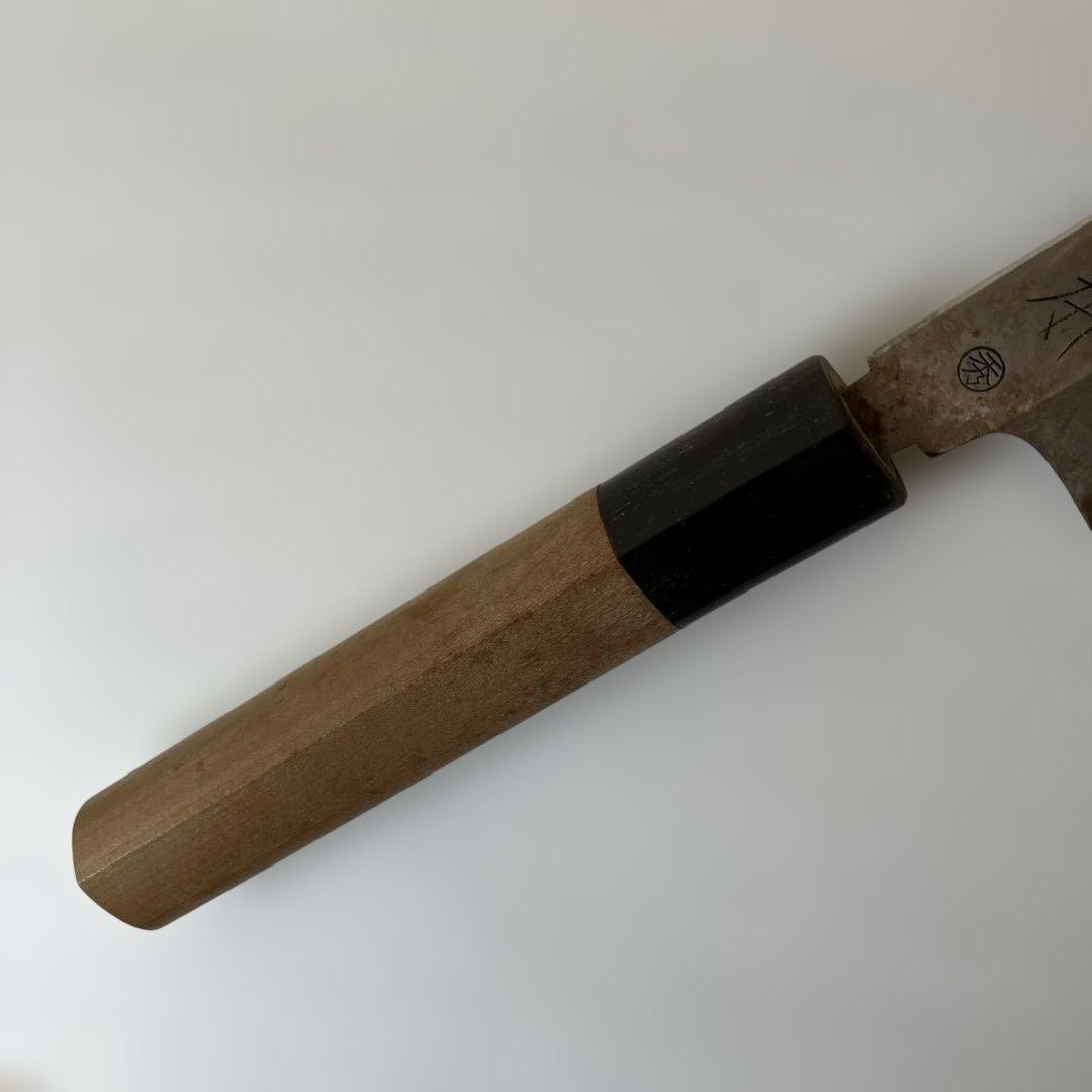 築地 正本 柳刃包丁 約25cm 箱付き